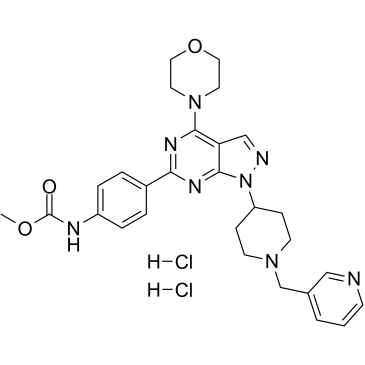 WYE-687 dihydrochloride Chemical Structure