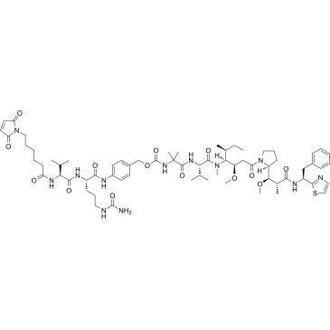 MC-VC-PABC-Aur0101 Chemical Structure