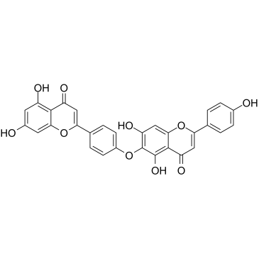 Hinokiflavone Chemical Structure