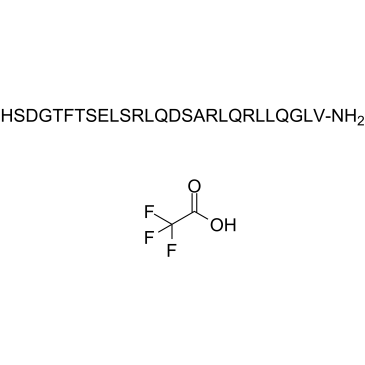 Secretin (33-59), rat TFA Chemical Structure