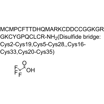 Chlorotoxin (TFA) Chemical Structure