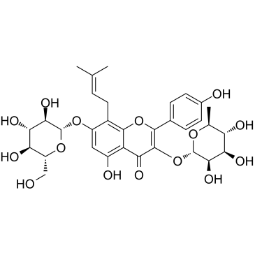 Epimedoside A Chemical Structure