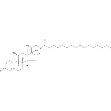 Dexamethasone palmitate Chemical Structure