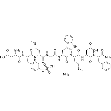 Sincalide ammonium Chemical Structure