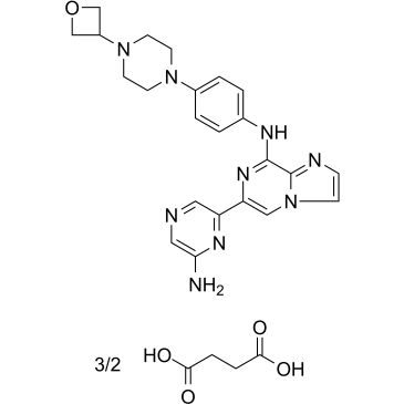 Lanraplenib succinate Chemical Structure