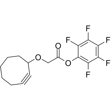 Cyclooctyne-O-PFP ester Chemical Structure