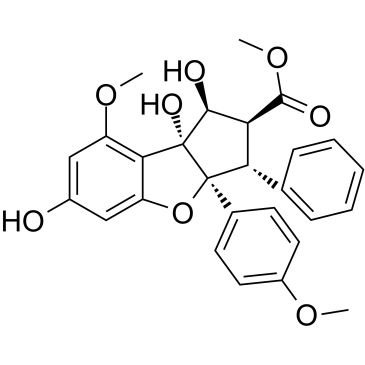 Silvestrol aglycone (enantiomer) Chemical Structure