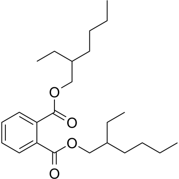 Bis(2-ethylhexyl) phthalate Chemical Structure