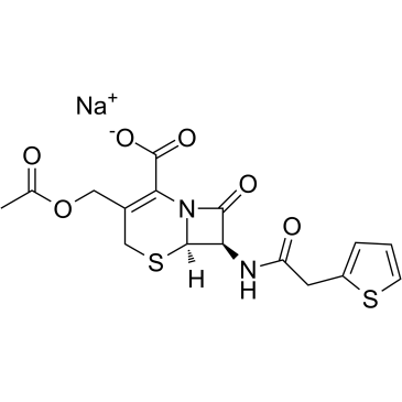 Cephalothin sodium Chemical Structure