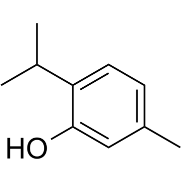 Thymol Chemical Structure