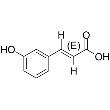(E)-m-Coumaric acid Chemical Structure