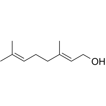 Geraniol Chemical Structure