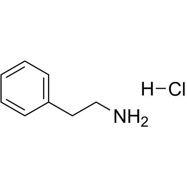 2-Phenylethylamine hydrochloride Chemical Structure