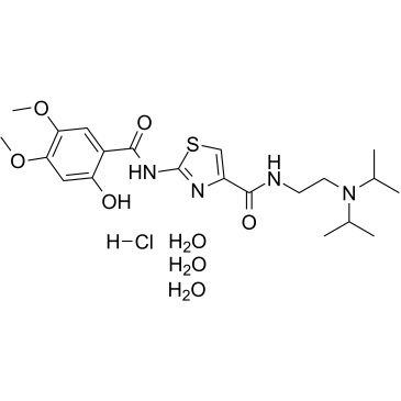 Acotiamide monohydrochloride trihydrate Chemical Structure