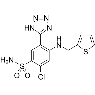 Azosemide Chemical Structure
