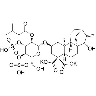 Carboxyatractyloside dipotassium Chemical Structure