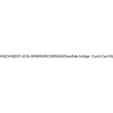 CCP peptide Chemical Structure