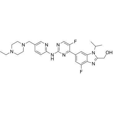 Abemaciclib metabolite M20 Chemical Structure