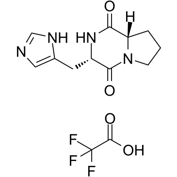 Cyclo(his-pro) TFA Chemical Structure