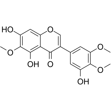 Irigenin Chemical Structure