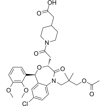 Lapaquistat acetate Chemical Structure