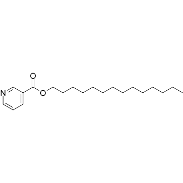 Myristyl nicotinate Chemical Structure