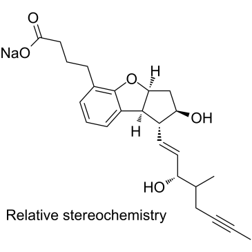 Beraprost sodium Chemical Structure