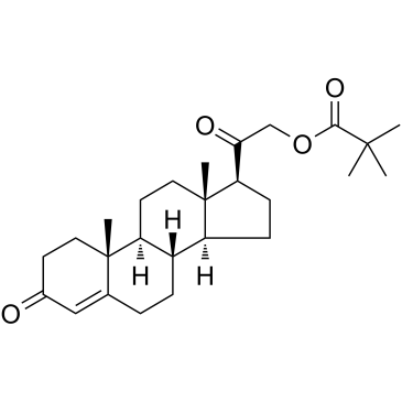 Desoxycorticosterone pivalate Chemical Structure