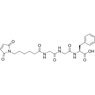 MC-Gly-Gly-Phe Chemical Structure