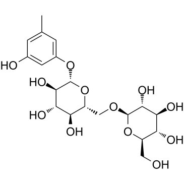 Orcinol gentiobioside Chemical Structure