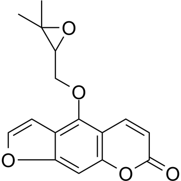 Oxypeucedanin Chemical Structure