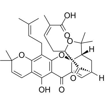 Morellic acid Chemical Structure