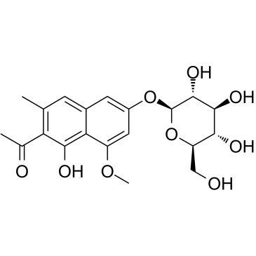 Tinnevellin glucoside Chemical Structure