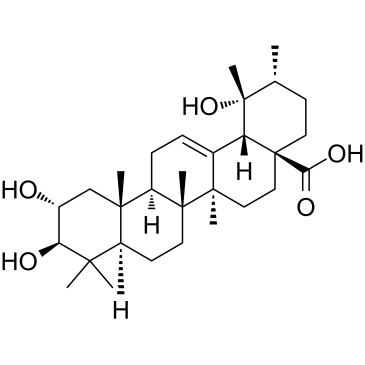 Tormentic acid Chemical Structure