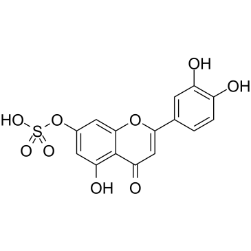 Luteolin 7-sulfate Chemical Structure