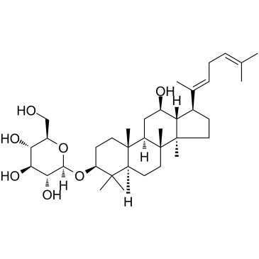 Isoginsenoside Rh3 Chemical Structure