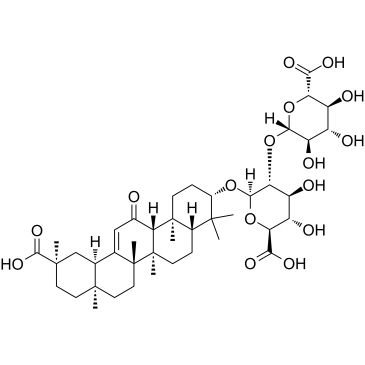 Licorice-saponin H2 Chemical Structure