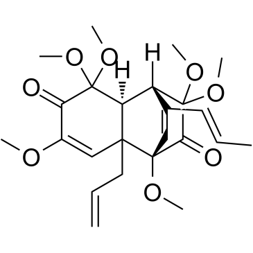 Isoasatone A Chemical Structure