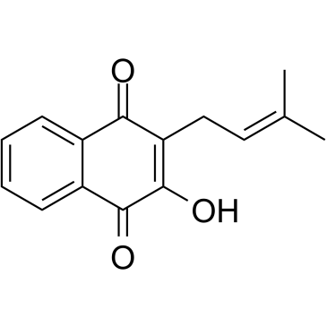 Lapachol Chemical Structure