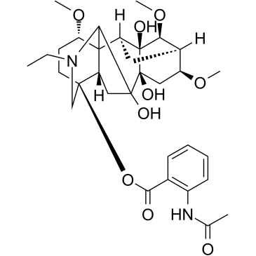 Ranaconitine Chemical Structure