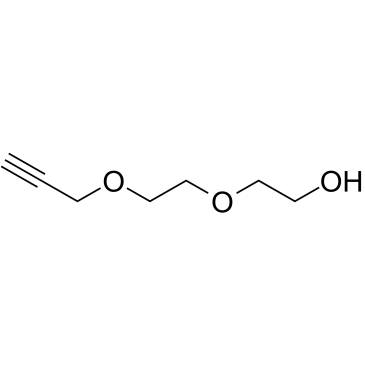 Propargyl-PEG2-OH Chemical Structure