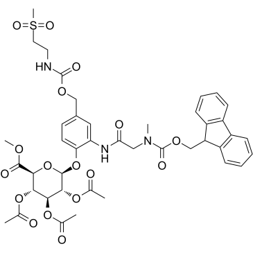MAC glucuronide linker-1 Chemical Structure