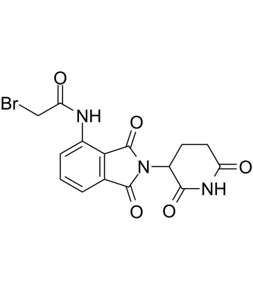 Pomalidomide-amido-C1-Br Chemical Structure