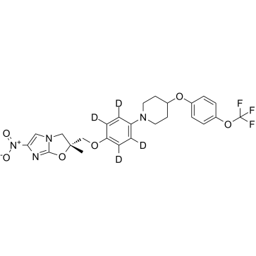 Delamanid D4 Chemical Structure