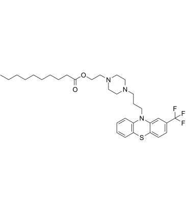 Fluphenazine decanoate Chemical Structure