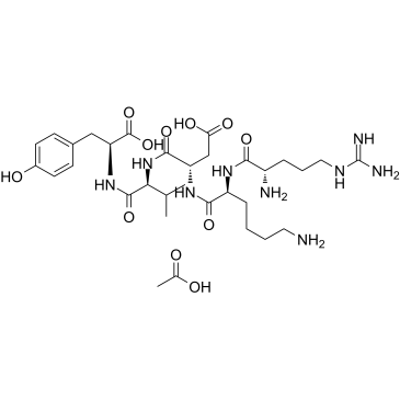 Thymopentin acetate Chemical Structure