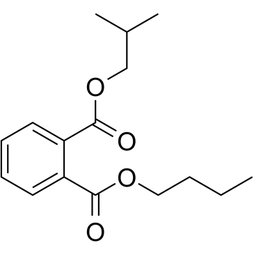 Butyl isobutyl phthalate Chemical Structure