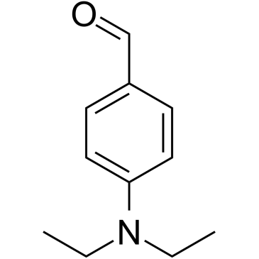 4-Diethylaminobenzaldehyde Chemical Structure