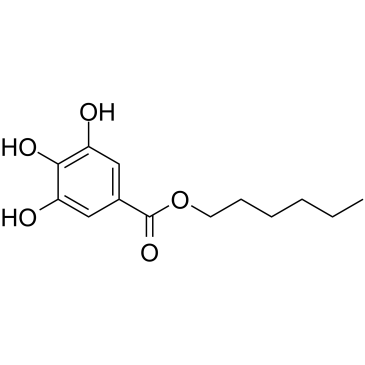 Hexyl gallate Chemical Structure