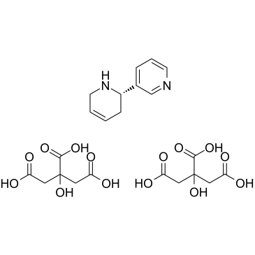 Anatabine dicitrate Chemical Structure